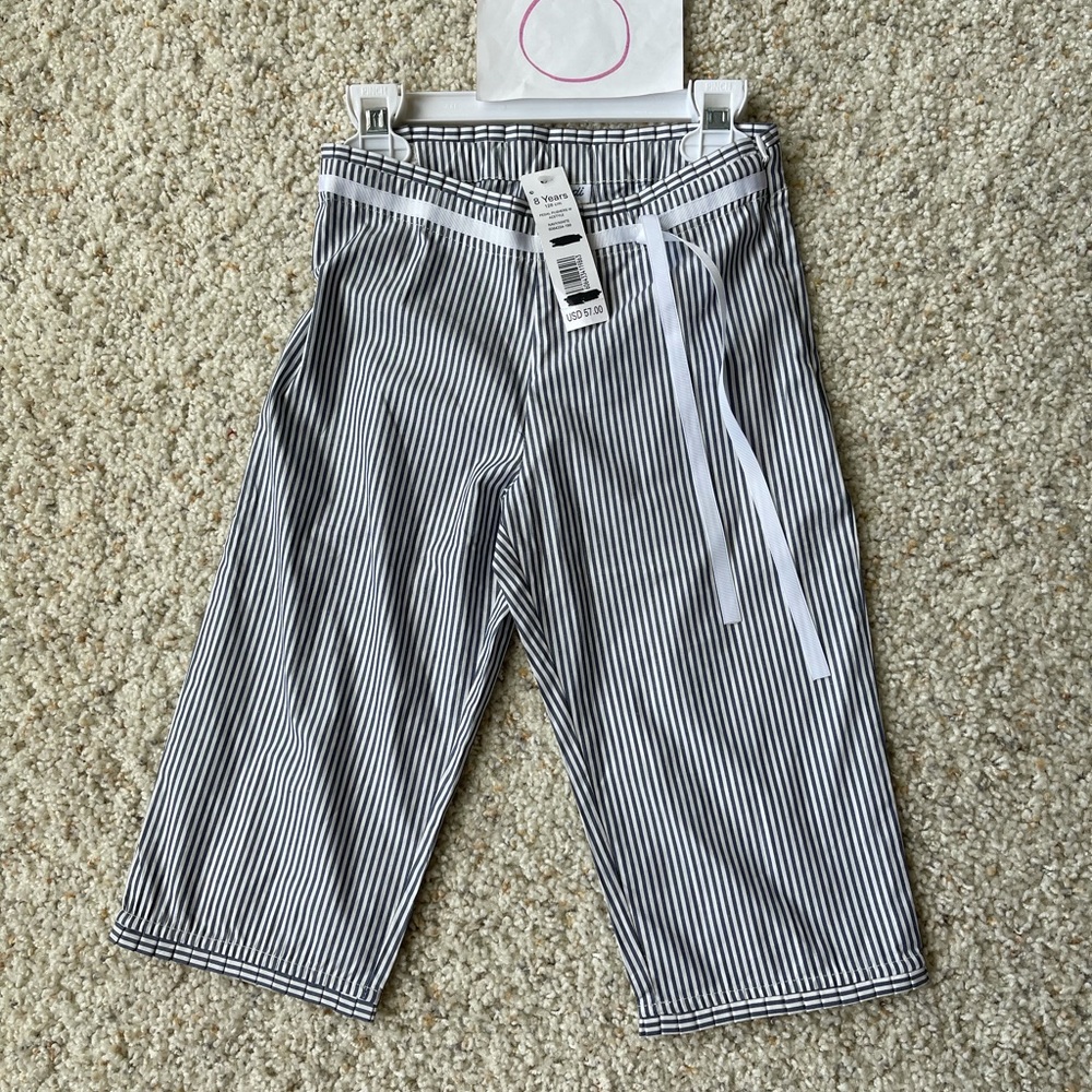 NWT Size 8 Jacadi Pedal Pushers